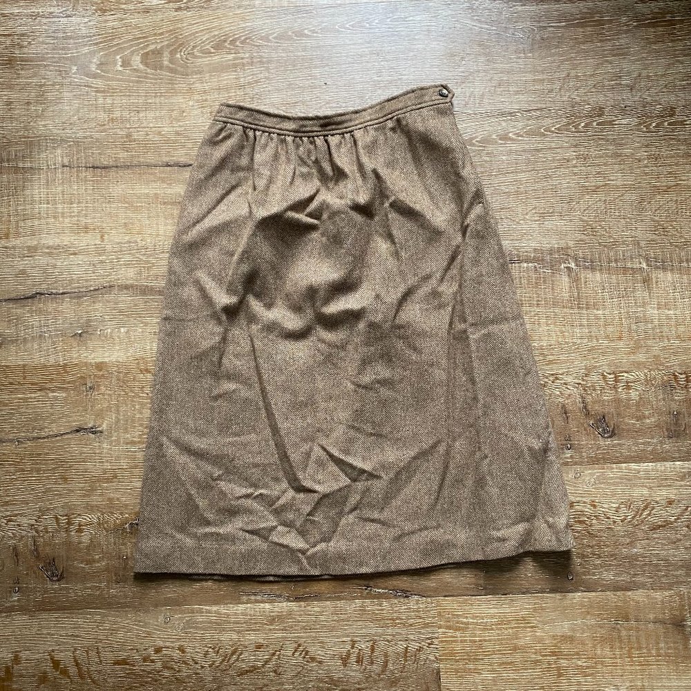 VTG Evan Picone Wool Skirt Size 14